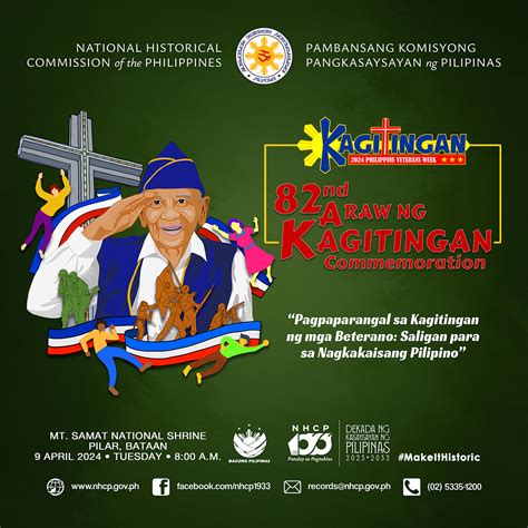 NHCP commemorates 82nd Araw ng Kagitingan .